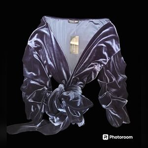 Fashion Nova Wrap Top